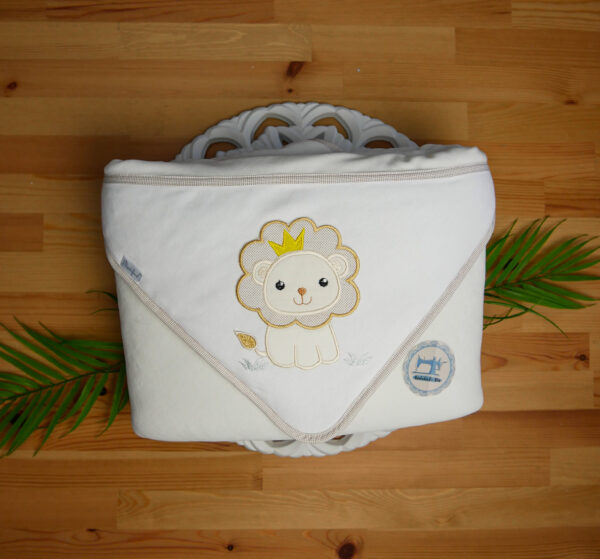Manta de veludo leão - Image 5