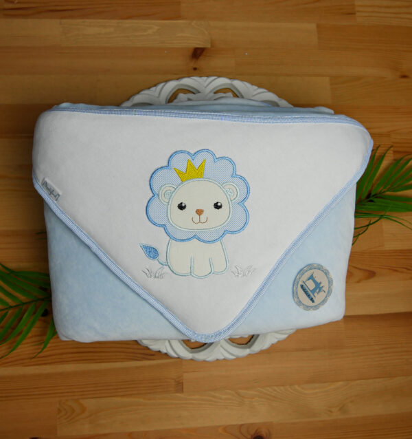 Manta de veludo leão - Image 3