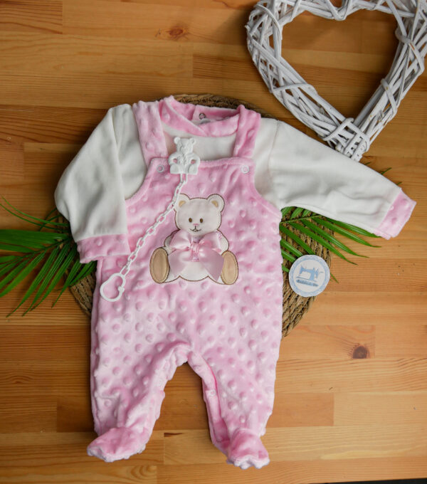 Conjunto Jardineira Pipoca com Ursinho - Image 15