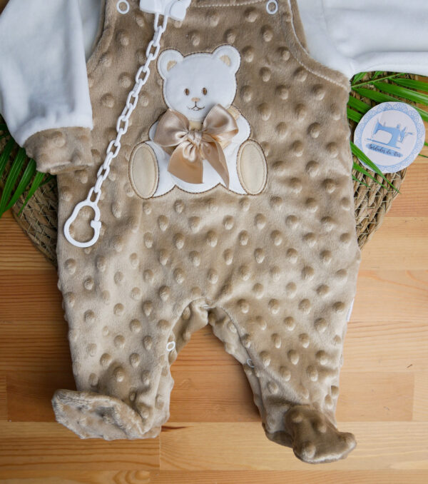 Conjunto Jardineira Pipoca com Ursinho - Image 14