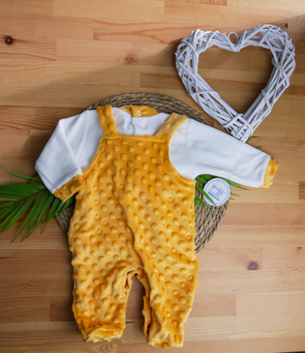 Conjunto Jardineira Pipoca com Ursinho - Image 9