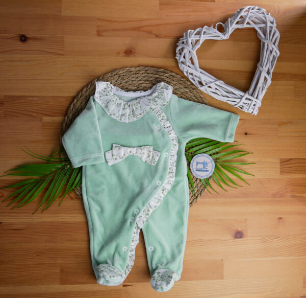 Babygrow Folho com Flores