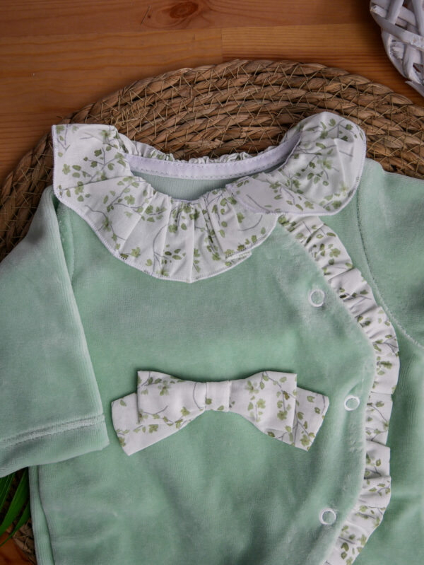Babygrow Folho com Flores - Image 3