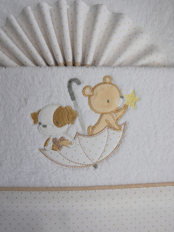 Jogo de Bebé de Coralina - Ursinho e Cãozinho no Chapéu de Chuva - Image 7