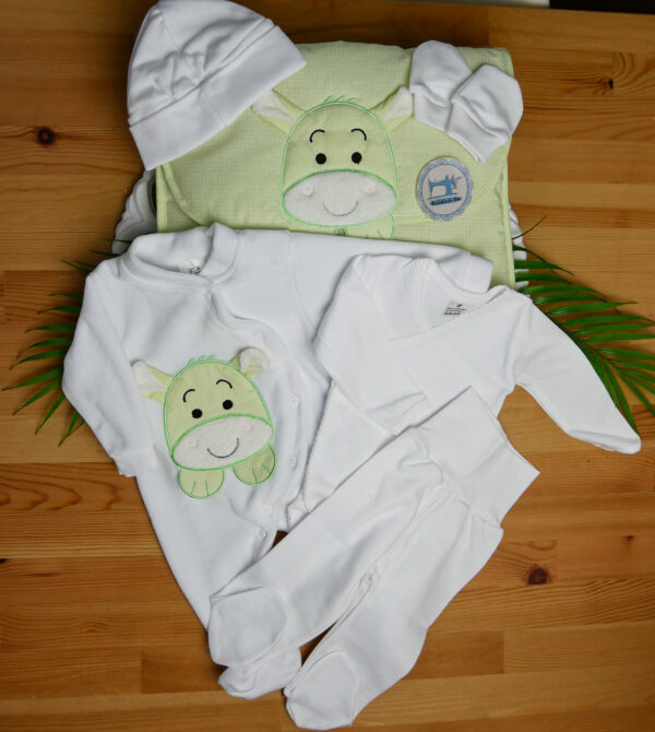 Conjunto 1ª Roupinha Burrinho - Image 10