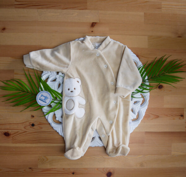 Babygrow com Ursinho de lado