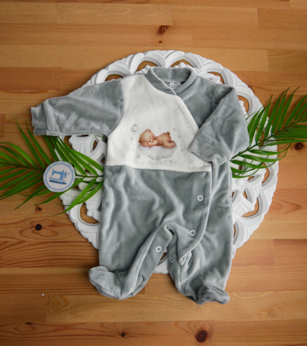 Babygrow Ursinho na lua a dormir Digital