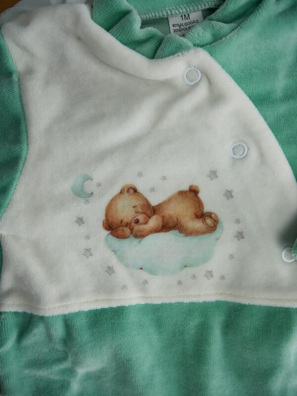 Babygrow Ursinho na lua a dormir Digital - Image 7