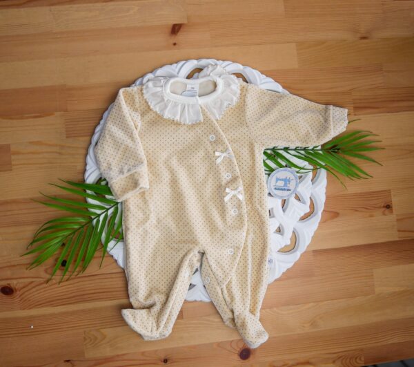 Babygrow Pintinhas e Gola