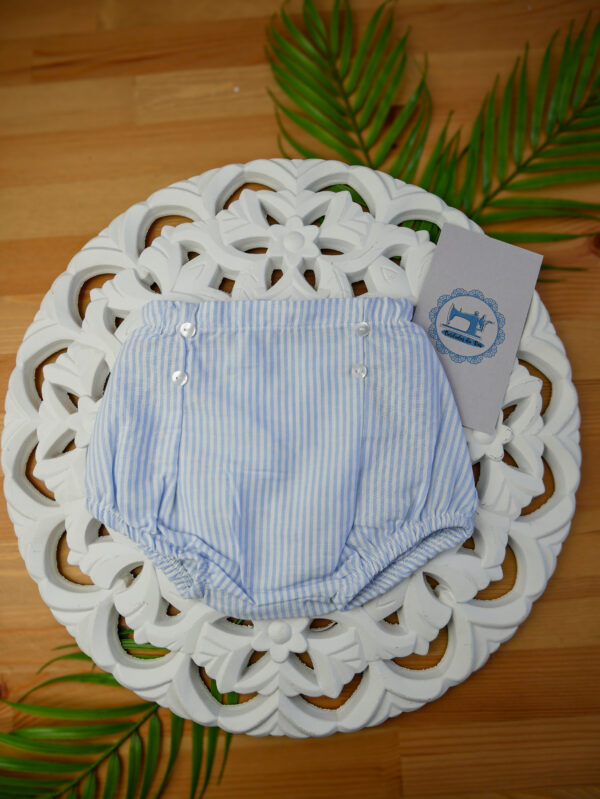 Conjunto de Camisa e Calções às Riscas - Image 3