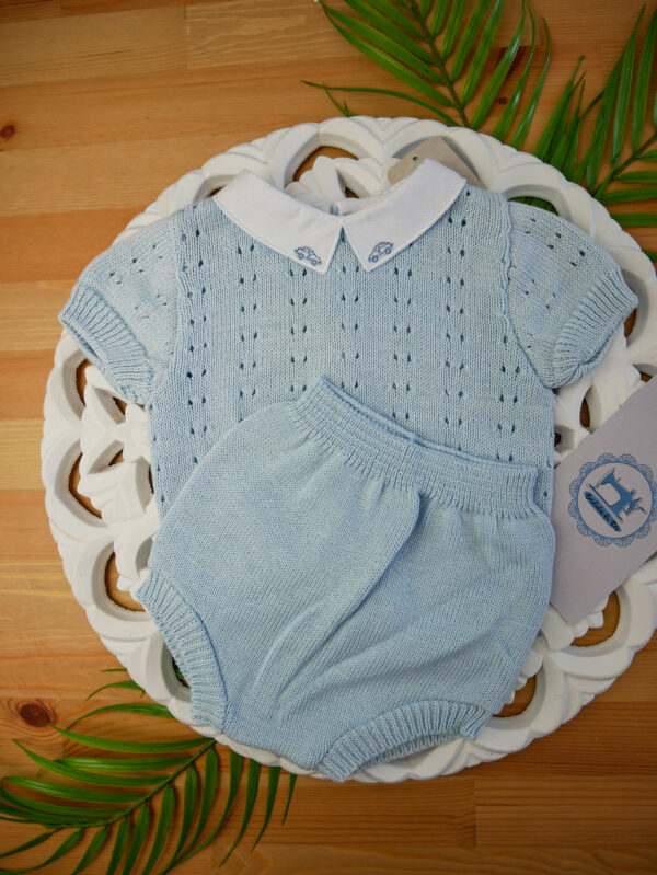 Conjunto de Camisola e Tapa Fralda de Malha - Image 2