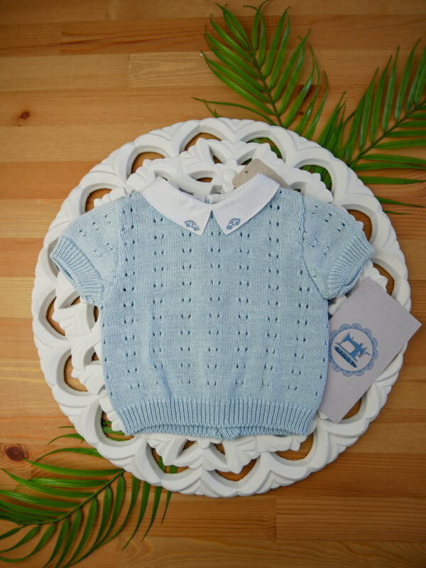 Conjunto de Camisola e Tapa Fralda de Malha - Image 3