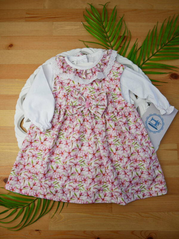 Vestido Flores com Blusa de Manga comprida - Image 6