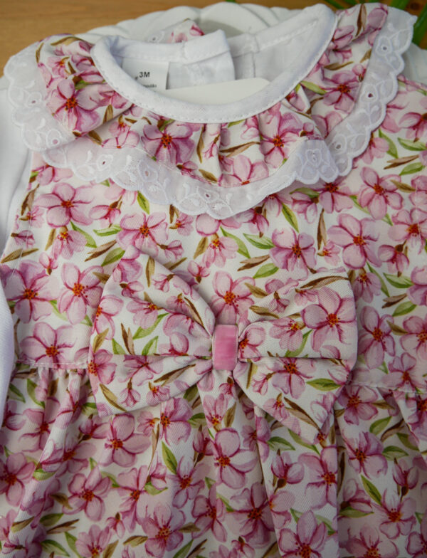 Vestido Flores com Blusa de Manga comprida - Image 9