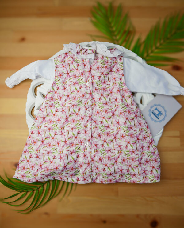 Vestido Flores com Blusa de Manga comprida - Image 7