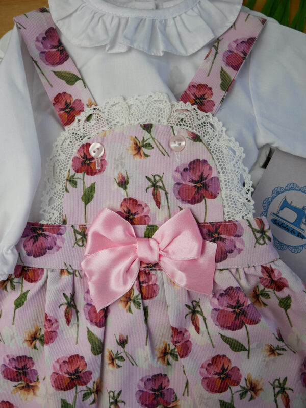 Vestido Floral com Blusa - Image 11