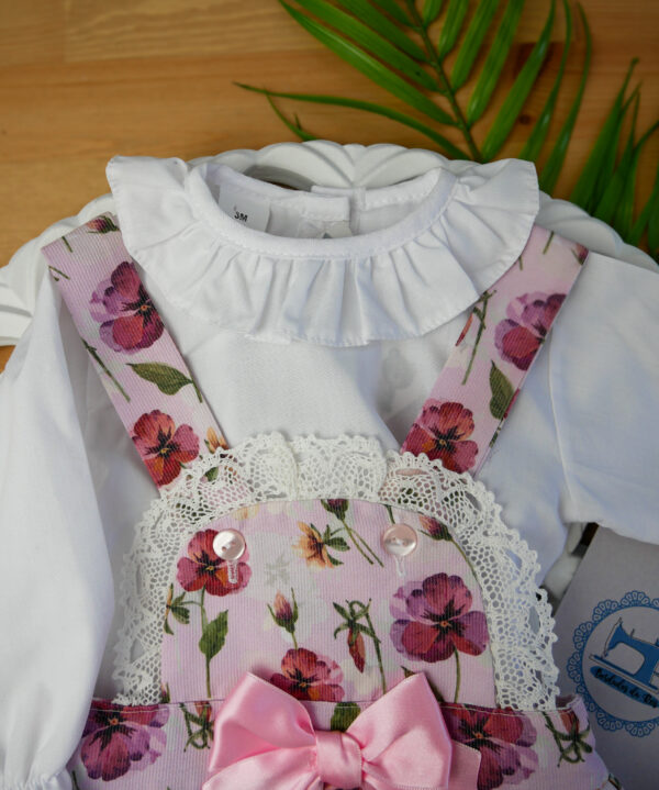Vestido Floral com Blusa - Image 10