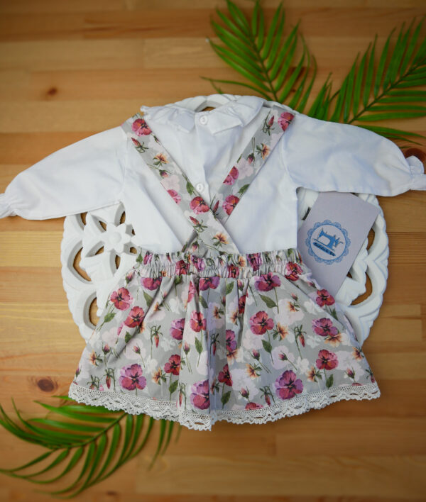 Vestido Floral com Blusa - Image 2