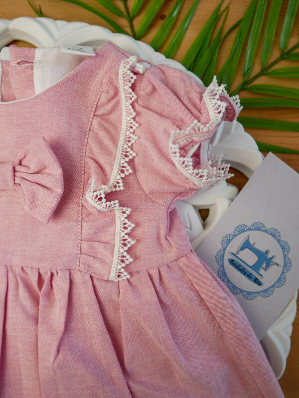 Conjunto de Vestido com Tapa Fralda - Image 4