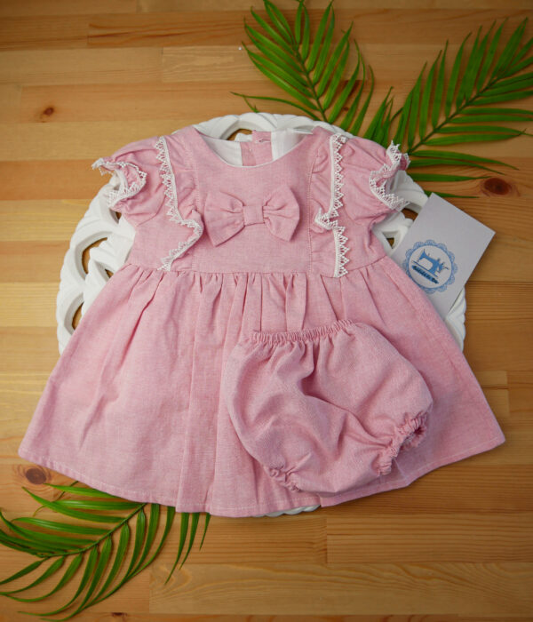 Conjunto de Vestido com Tapa Fralda