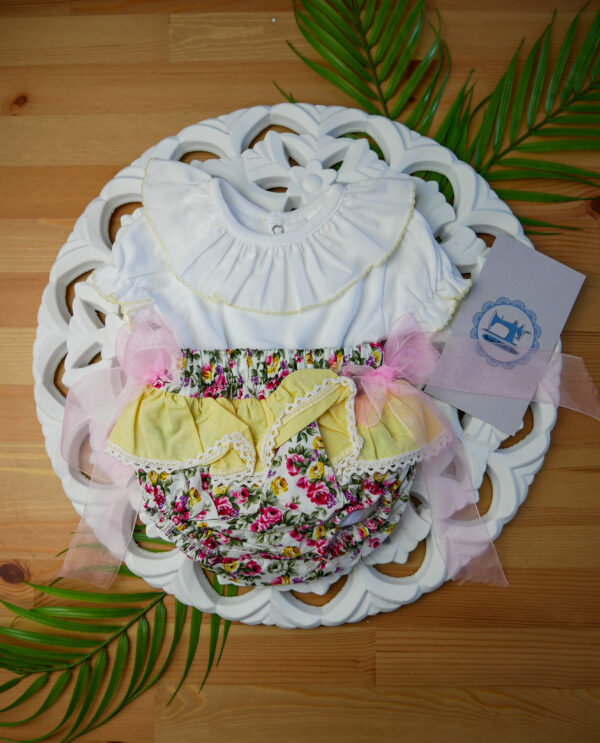 Conjunto de Body e Tapa Fralda