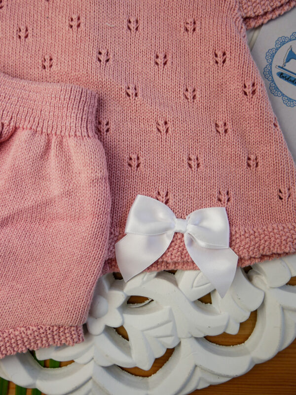 Conjunto de Camisola e Tapa Fralda de Malha - Image 6