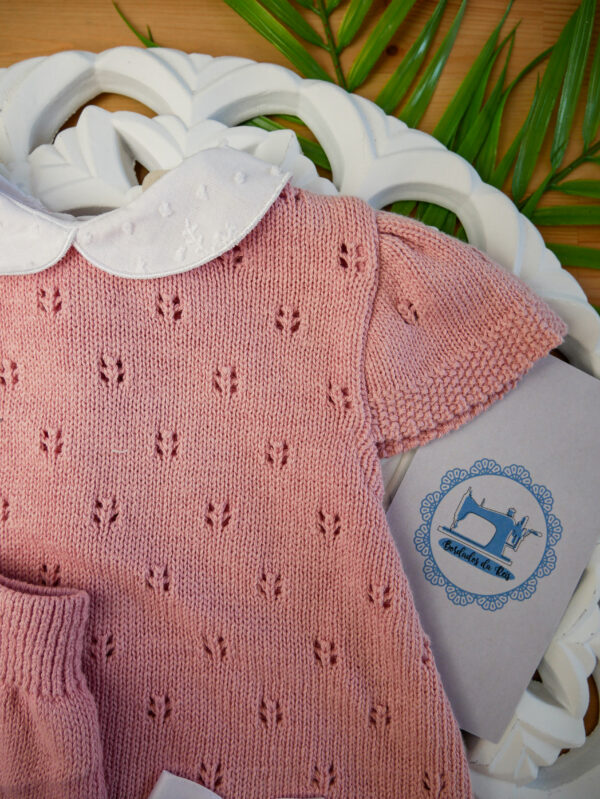 Conjunto de Camisola e Tapa Fralda de Malha - Image 4