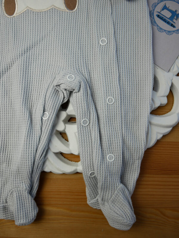 Babygrow de algodão - Ursinho com Laço - Image 12