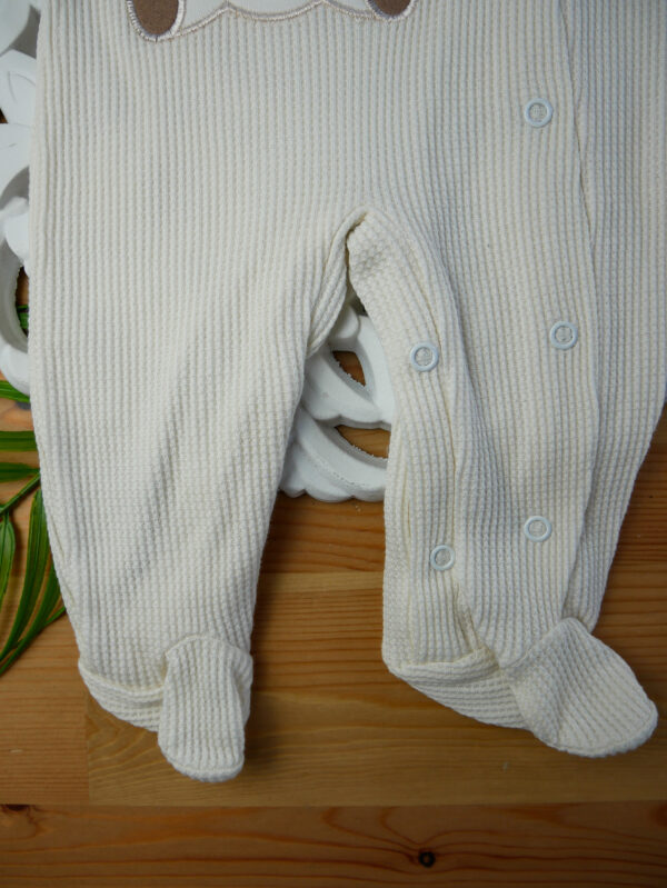 Babygrow de algodão - Ursinho com Laço - Image 15