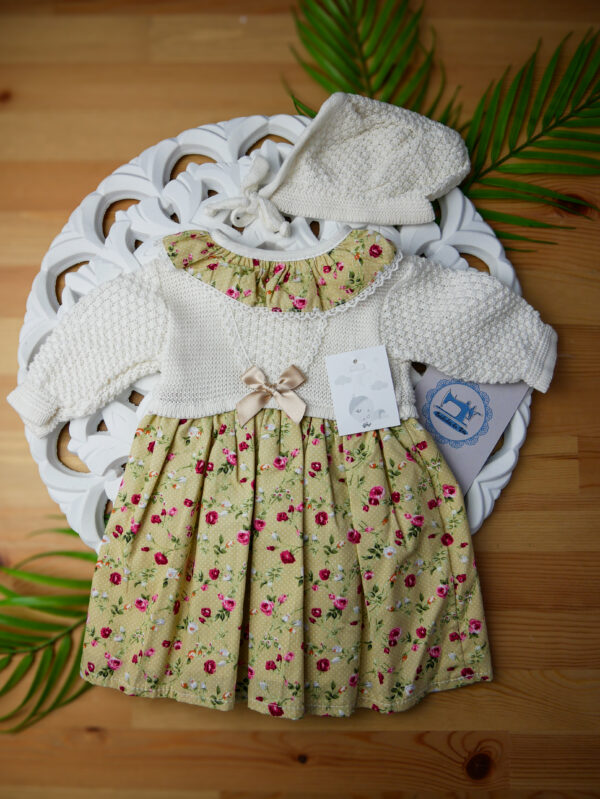 Vestido de Malha Florido