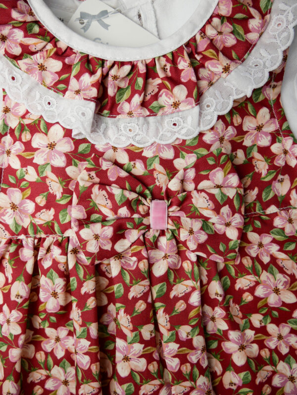 Vestido Flores com Blusa de Manga comprida - Image 3