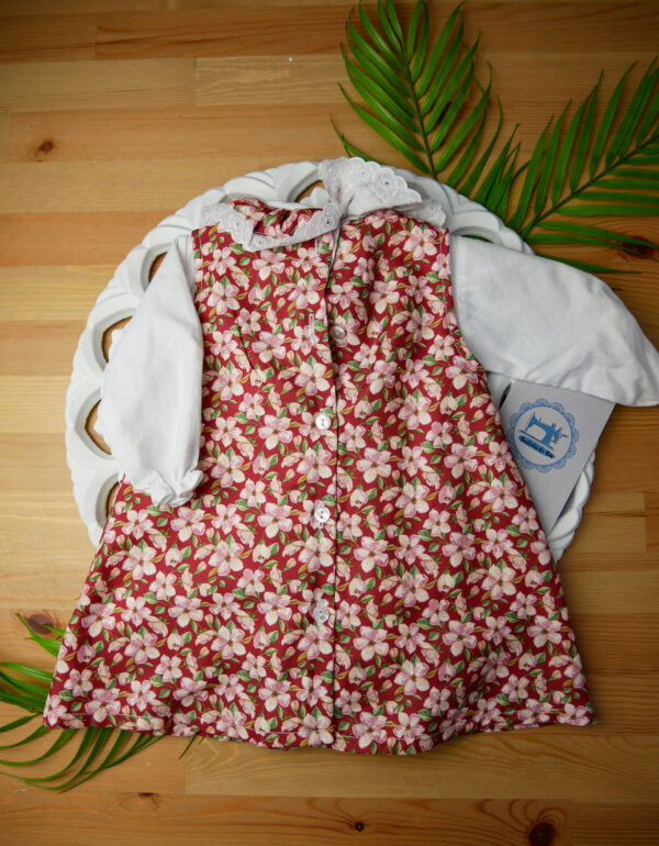 Vestido Flores com Blusa de Manga comprida - Image 2