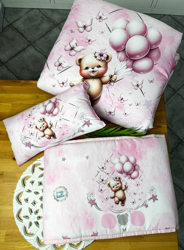 Kit Cama Completo - Ursinho com Balões