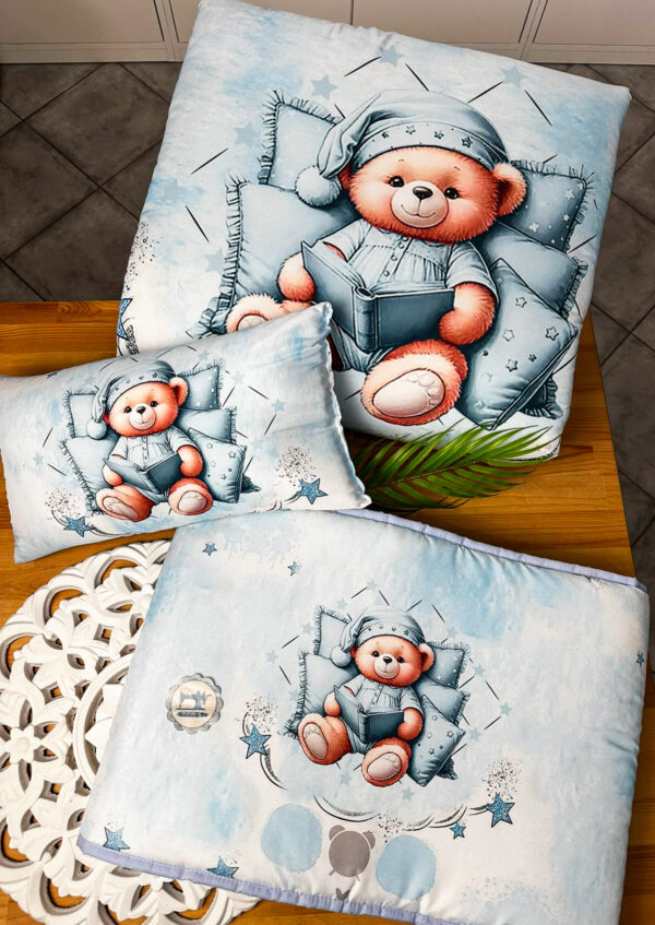 Kit Cama Completo - Ursinho a Ler