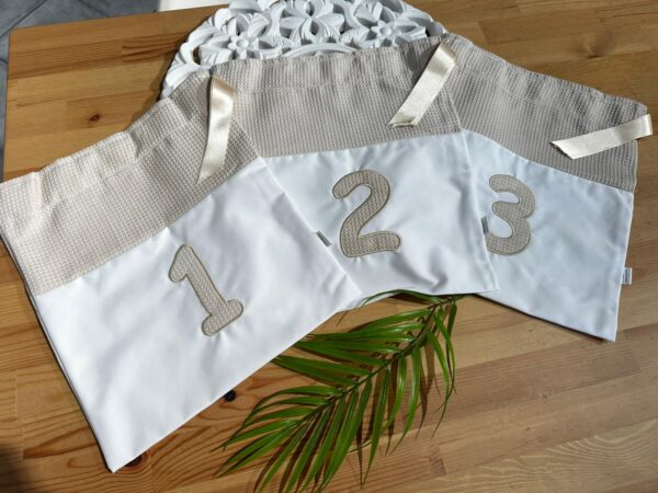 Conjunto de Saquinhos 1,2,3 Waffle