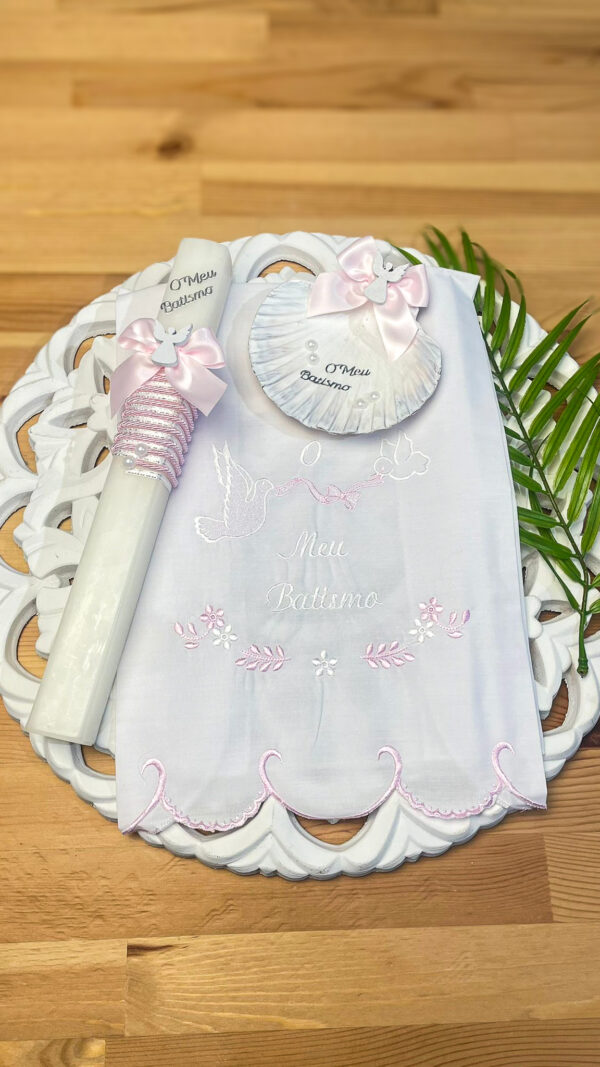 Kit de Batismo - Pomba