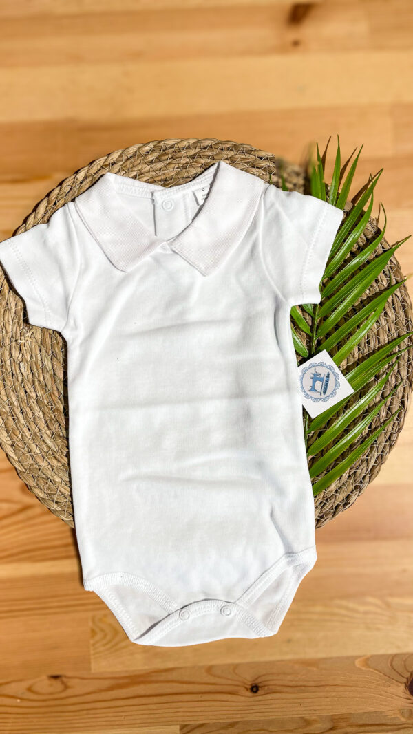 Body de Menino com Gola - Verão - Image 3