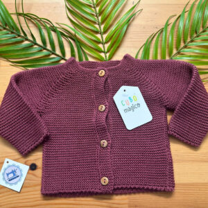 Casaco de Malha para Bebé Simples