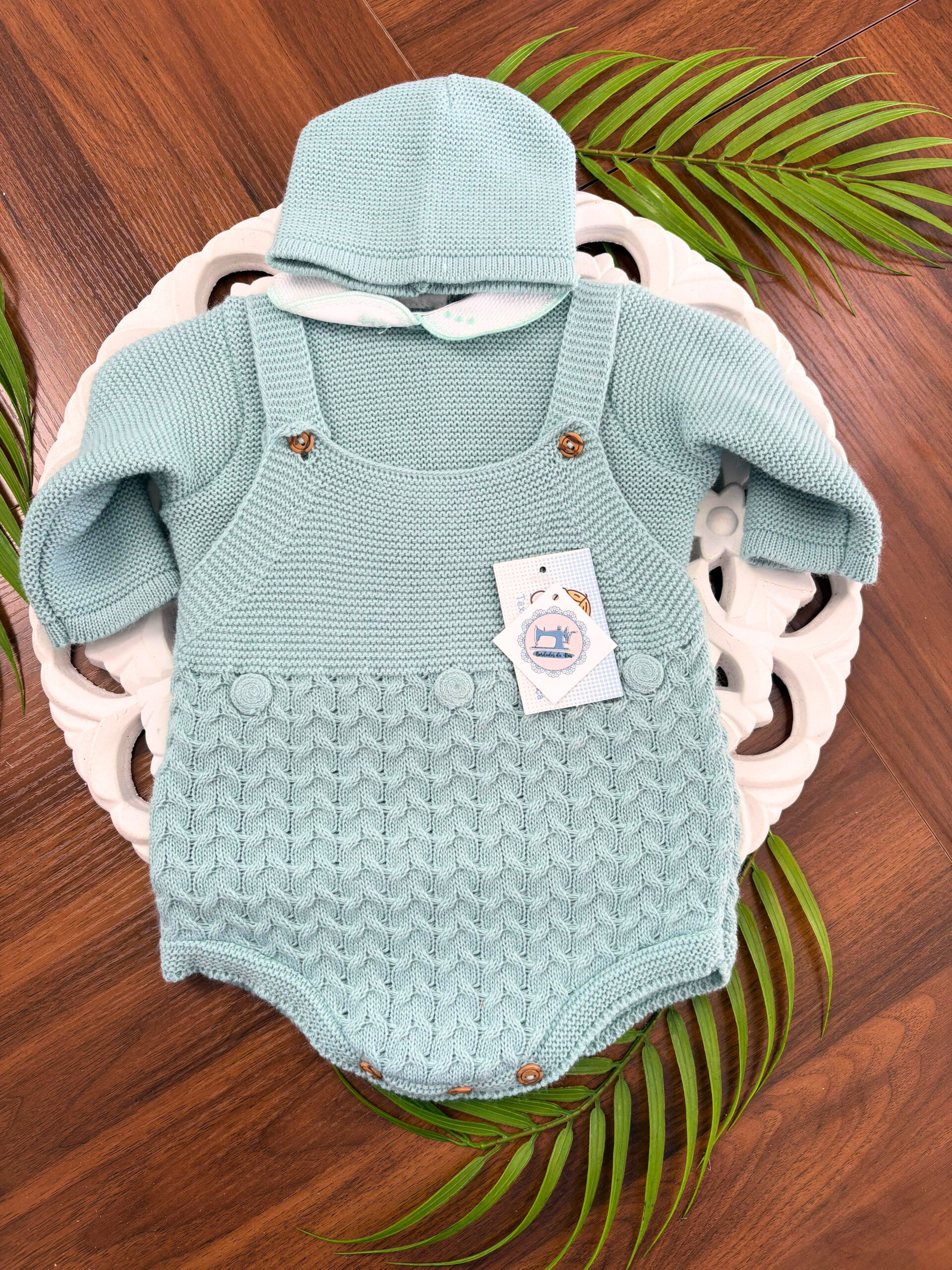 Fofo de Malha de 2 Peças