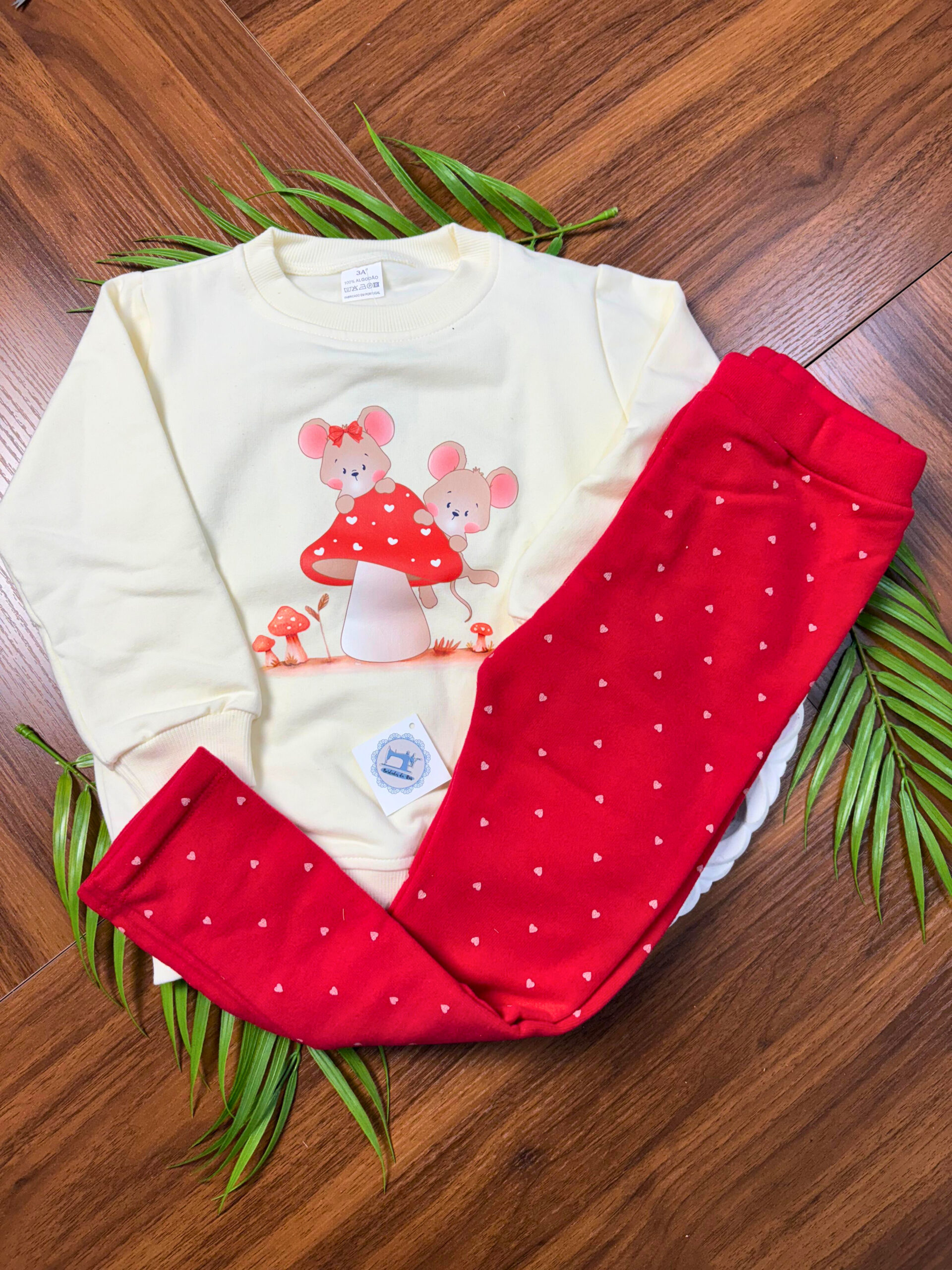 Fato de treino Ratinho Cogumelo