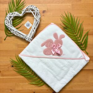Toalha de Banho - 2 Coelhinhos