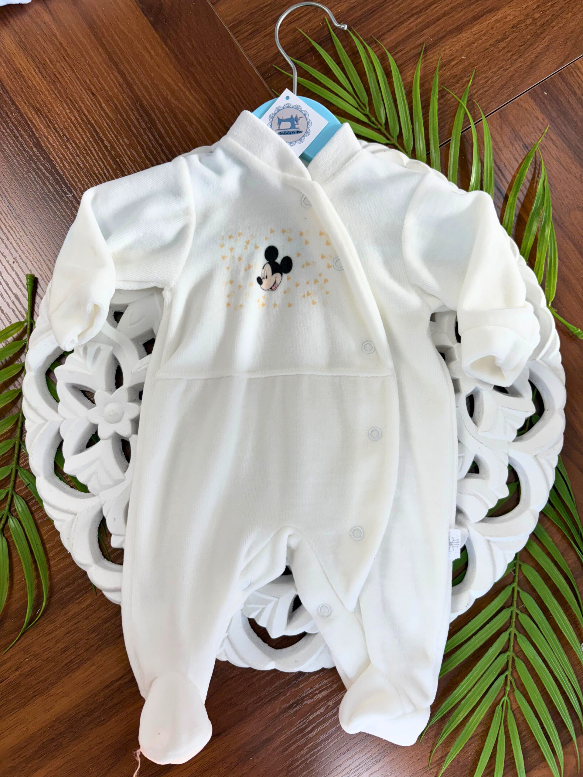 Babygrow de Veludo Mickey Digital