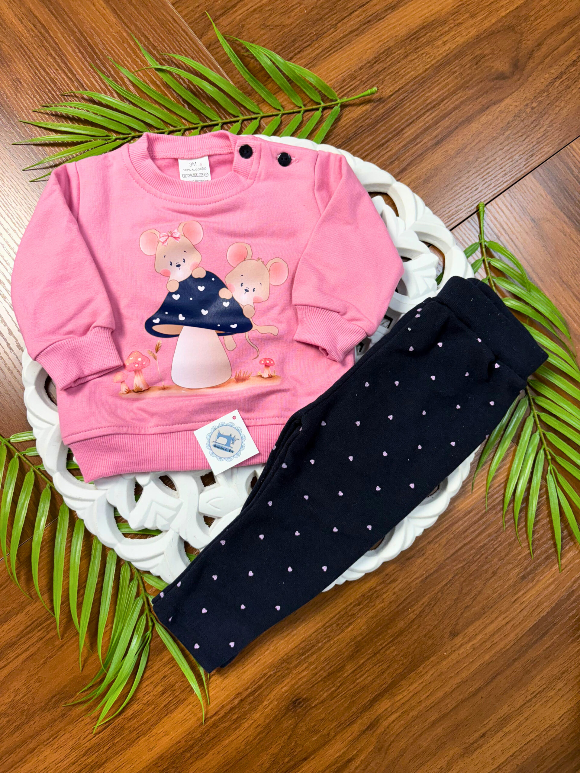 Fato de treino Ratinho Cogumelo