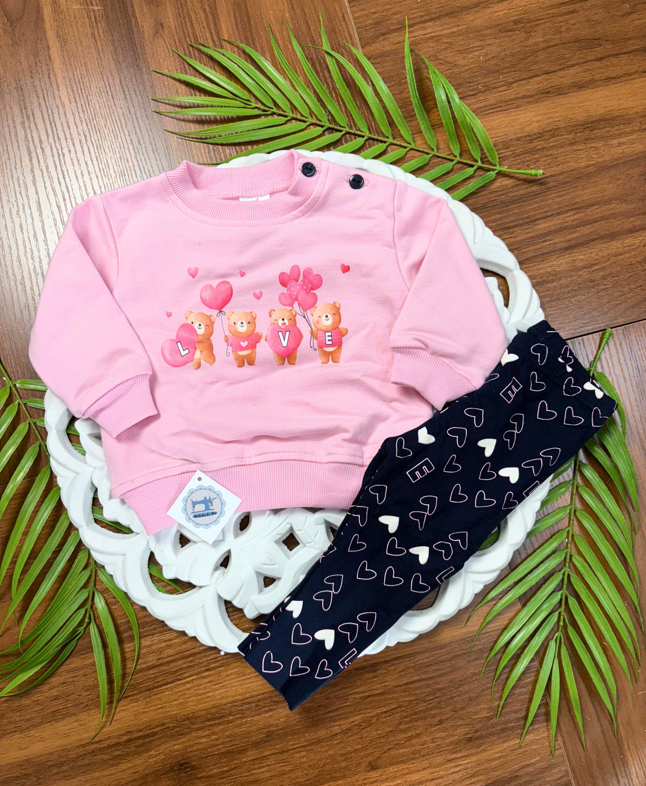 Fato de treino Ursos Love