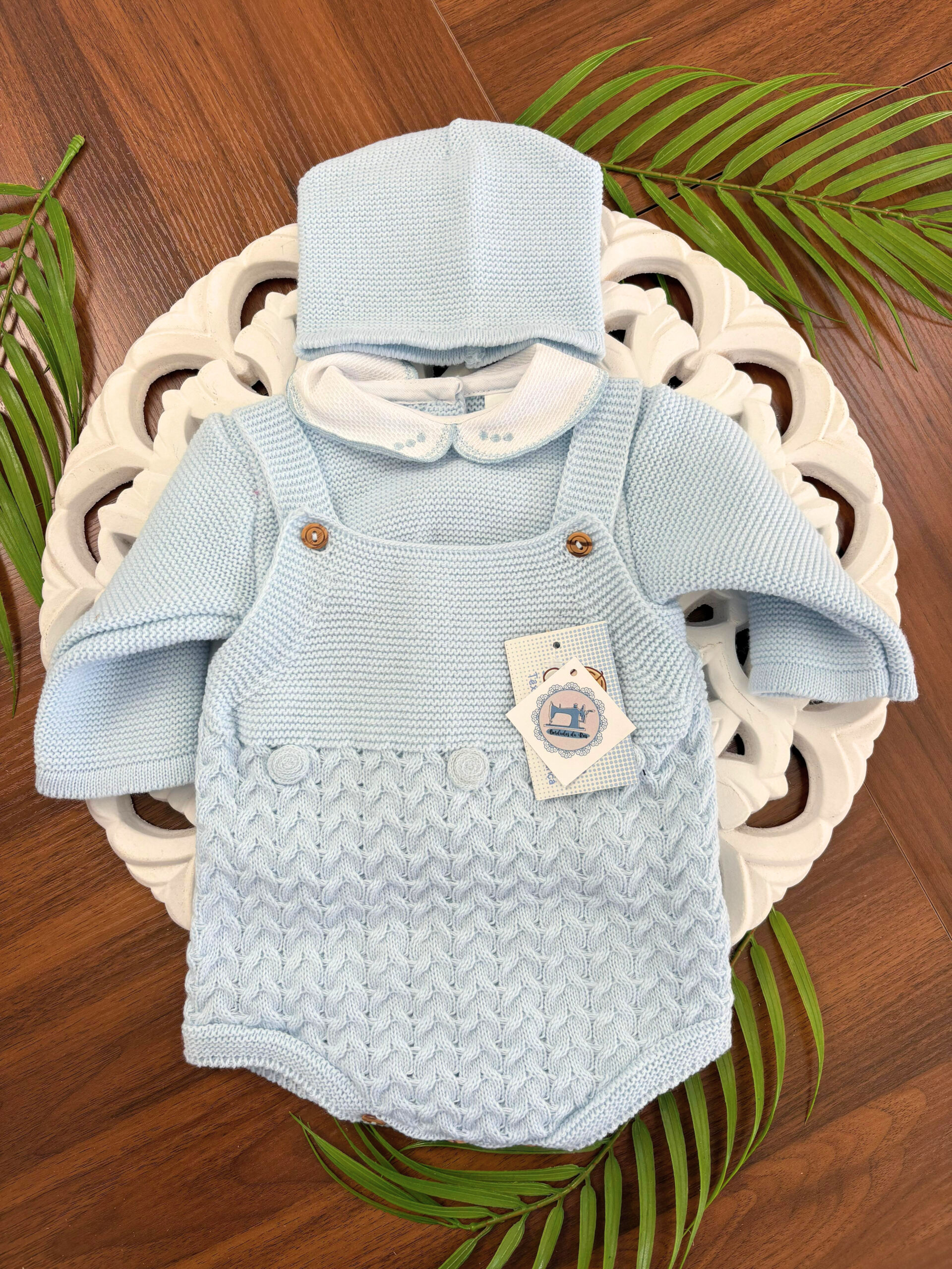 Fofo de Malha de 2 Peças