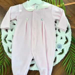 Babygrow de Veludo com Gola