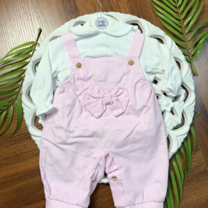 Jardineiras Pintinhas para Bebé