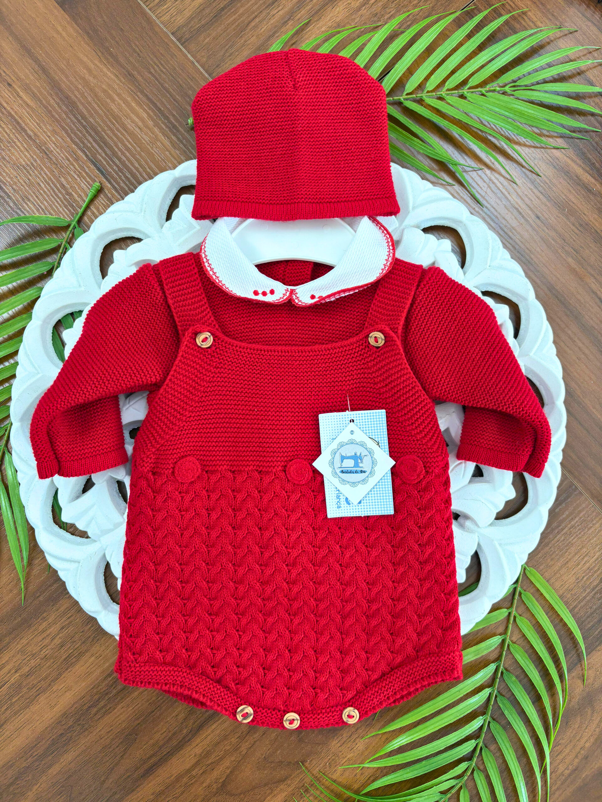 Fofo de Malha de 2 Peças