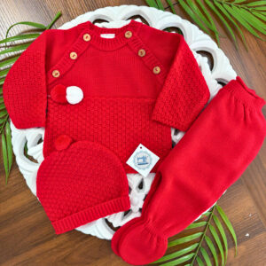 Conjunto de 3 Peças em Malha