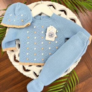 Conjunto de Malha às Bolinhas